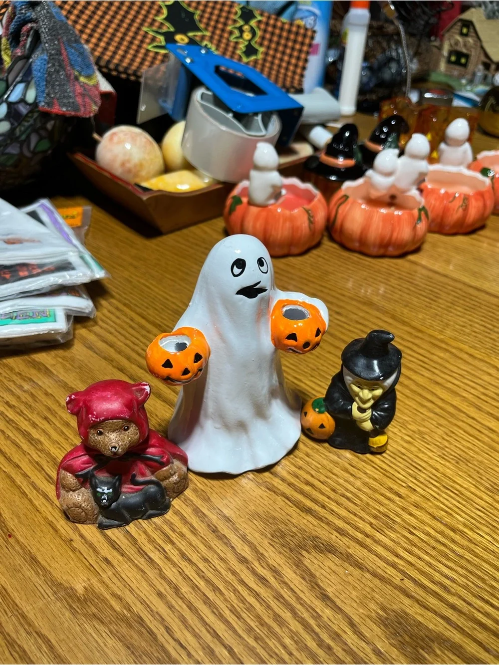 3 Vintage Halloween Nik-Nacks